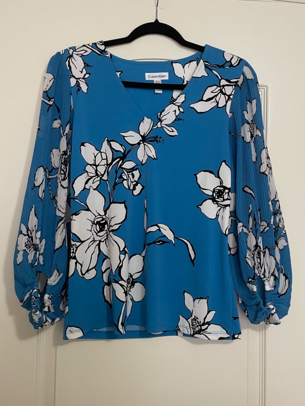 Calvin Klein Blouse Blue S